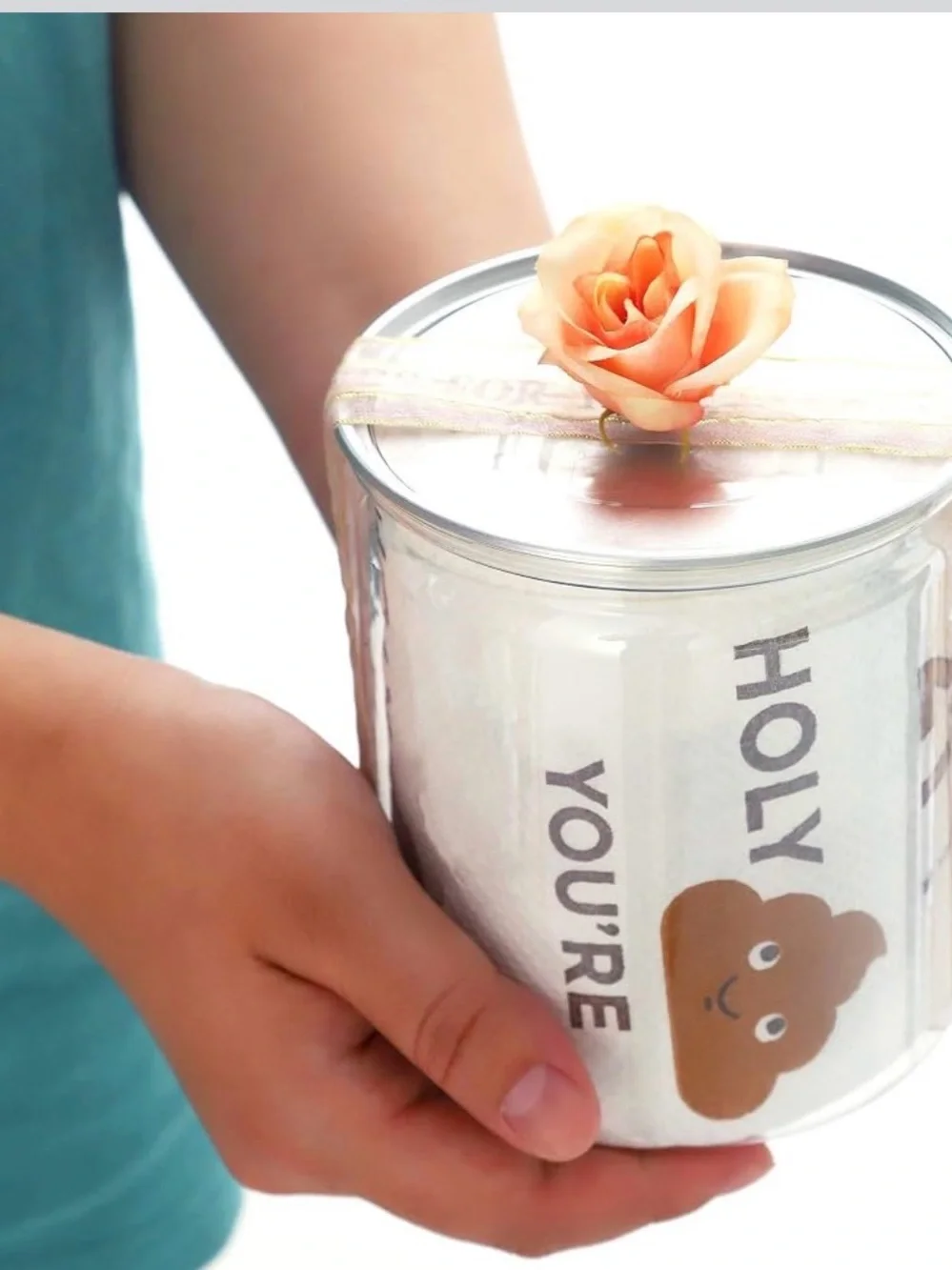 Humorous 'Holy You're 60!' Poop Emoji Toilet Paper -